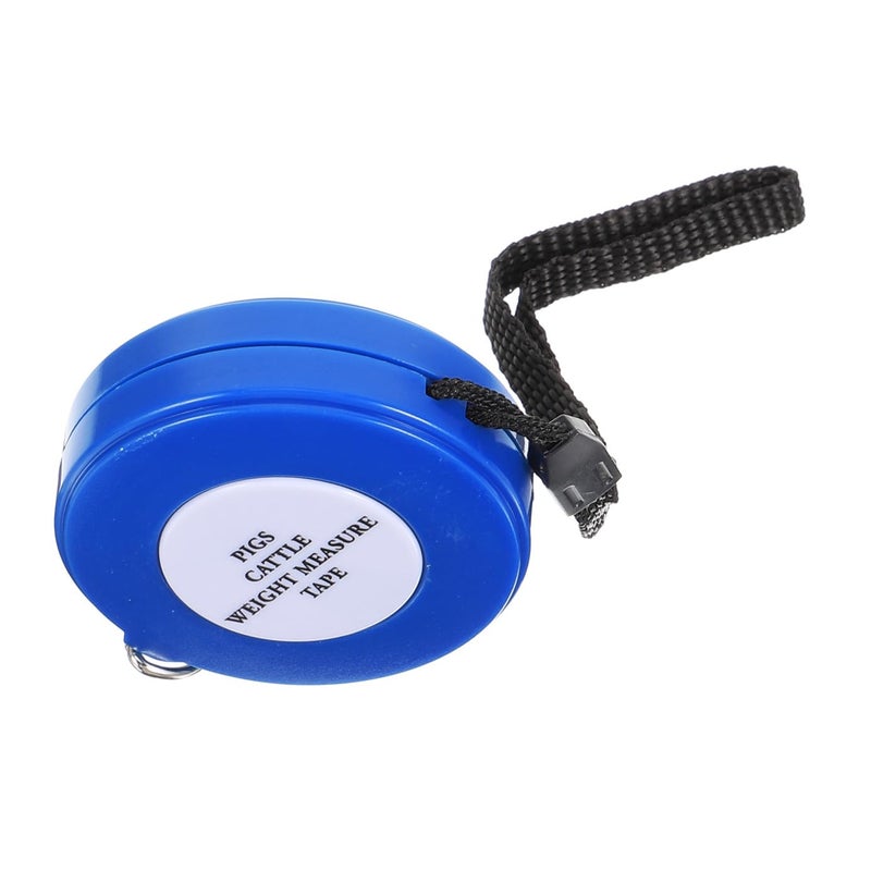 Didiseaon Animal Weight Measuring Tape 2.5m Blue Pig Cattle Goat Body Tape Measure for Livestock Chest Girth and Weight Measurement Farm Use Random Style - Image 5