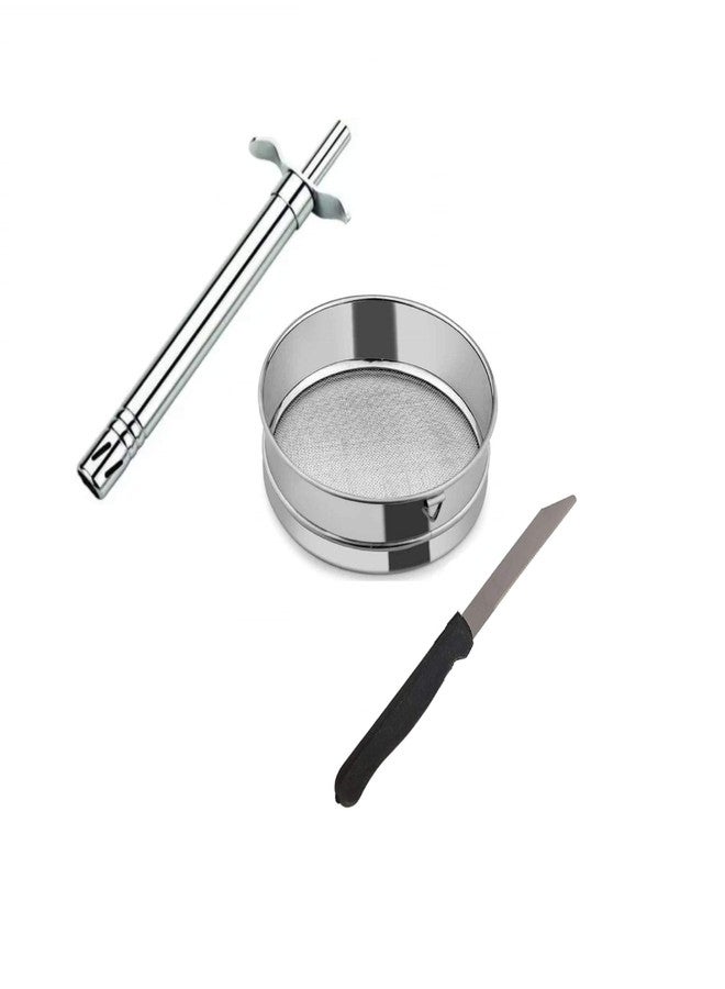Bartan Star Stainless Steel Kitchen Tools Set of 3 - Image 1