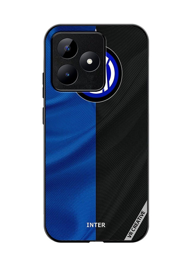 VR CREATIVE Protective Case Cover For Realme C53 Inter Milan Logo Design Multicolour - Image 1