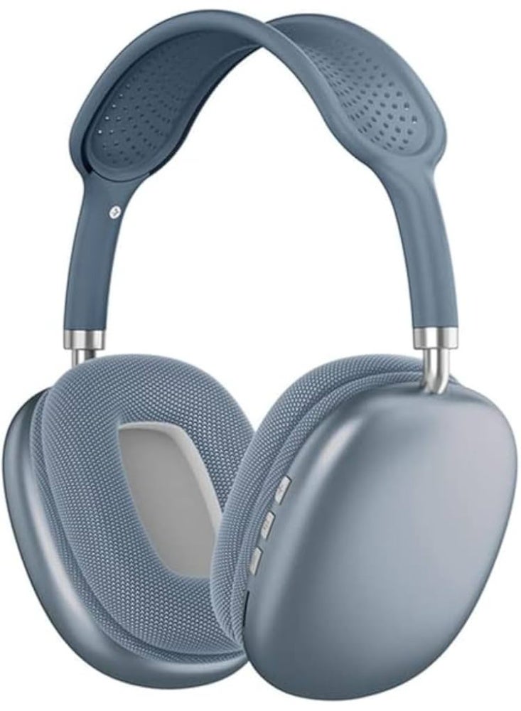 P9 Wireless Bluetooth Gaming Headset with Noise Reduction - Blue