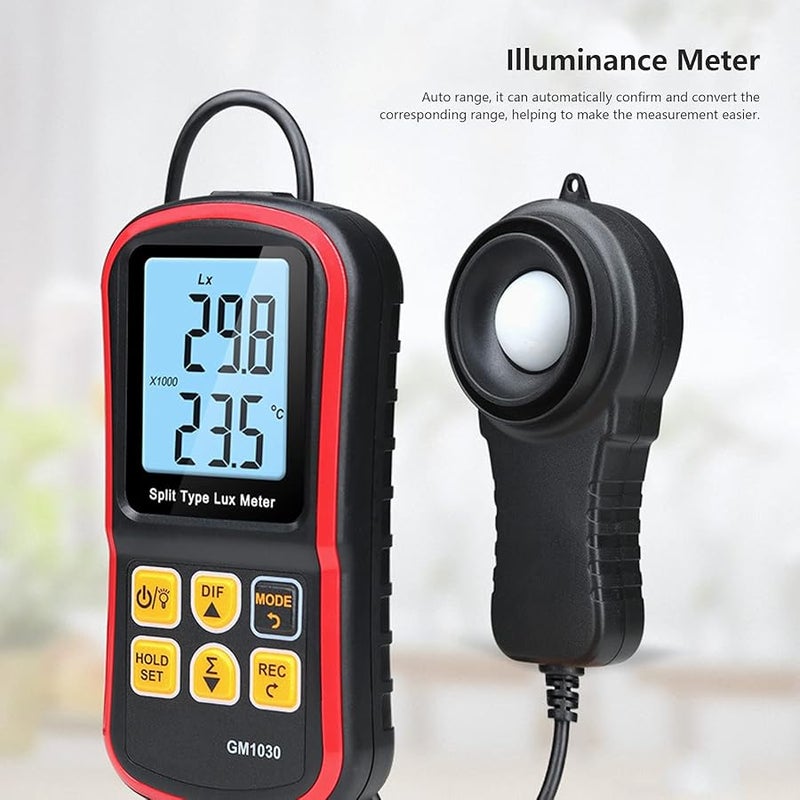Digital Luminance Meter High Accuracy Portable Luxmeter for Industrial Use - Image 4