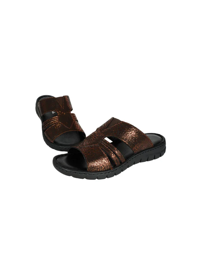 Josef Seibel 071-2233 Josef Seibel Ladies Casual Flat Sandals 93470 Black/Kombi Bronze