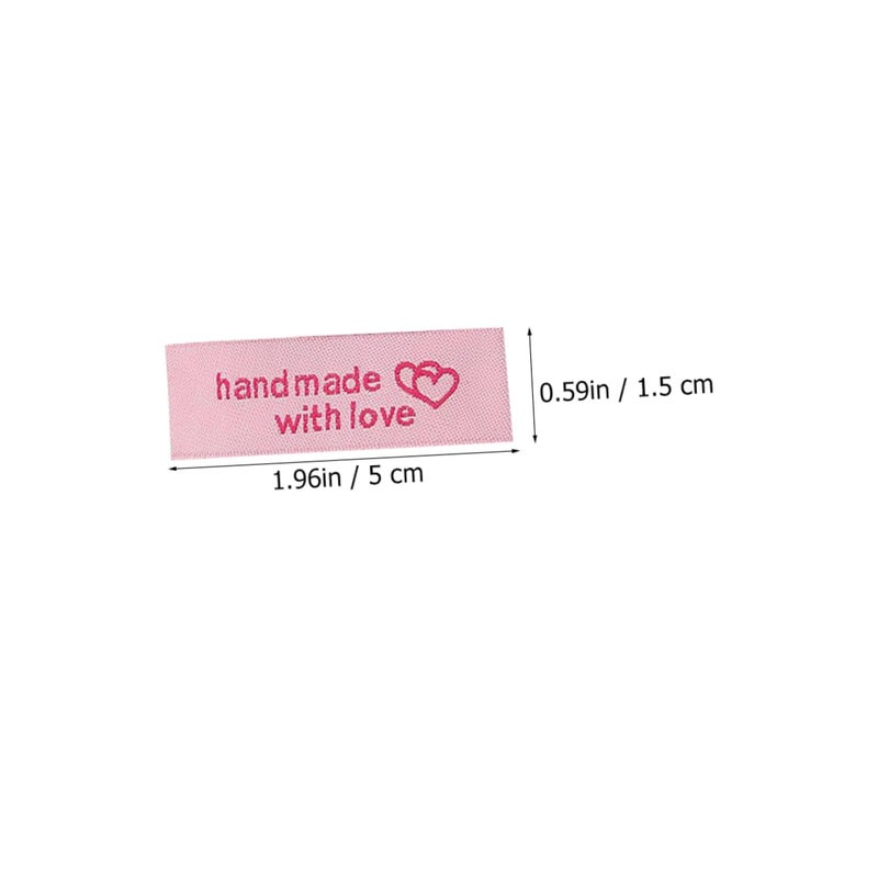 80 Pcs Non Fading Sewing Labels for Handmade Clothes Dolls and Toys Crafts - Image 3