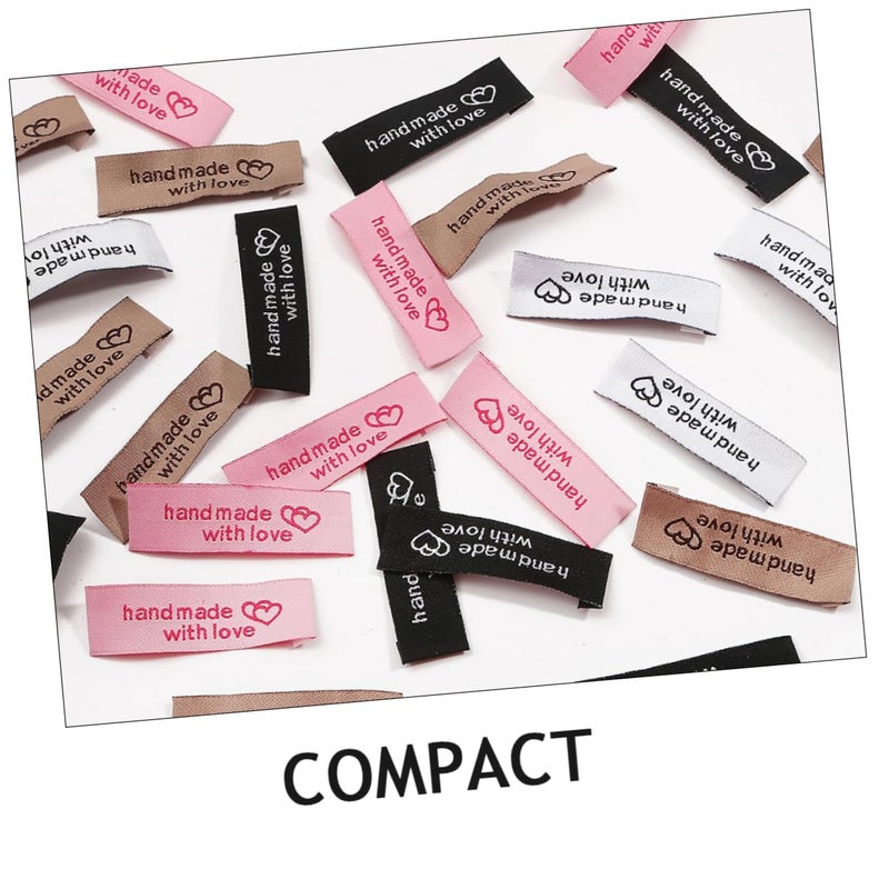 80 Pcs Non Fading Sewing Labels for Handmade Clothes Dolls and Toys Crafts - Image 4