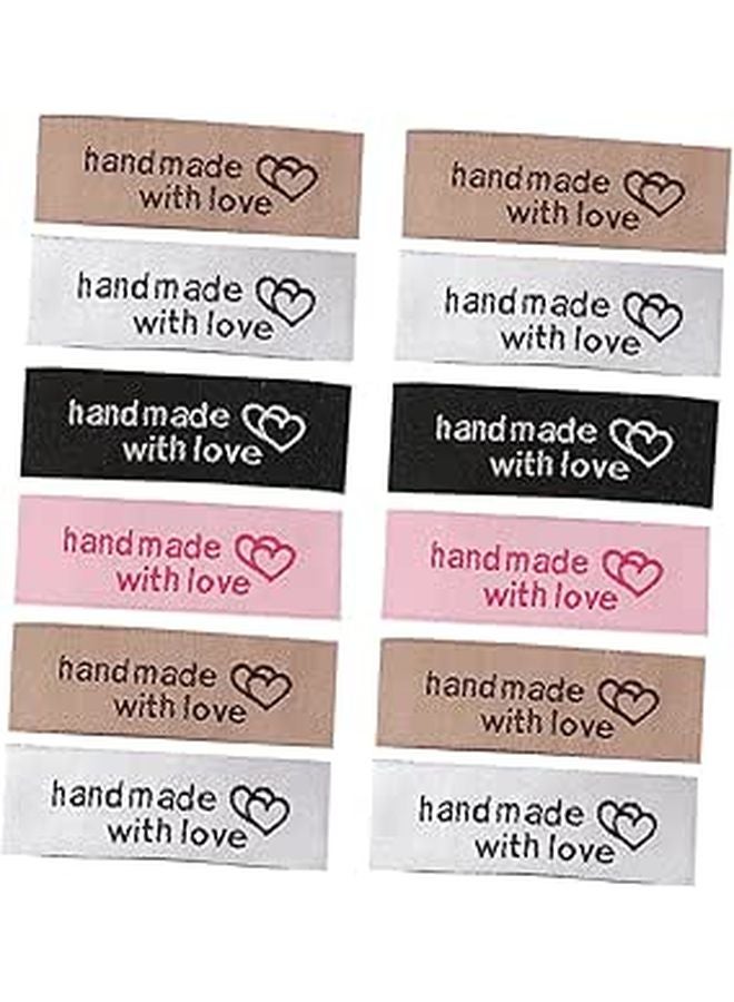 80 Pcs Non Fading Sewing Labels for Handmade Clothes Dolls and Toys Crafts - Image 1