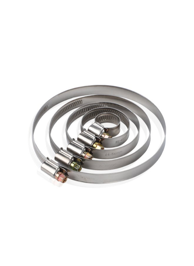 Generic - German Throat Clamp 201 304 Stainless Steel Iron Galvanized Bandwidth 9 12mm Clamp Pipe Clamp-Specifications And Models:12mm Wide 304 All Steel 110-130 - Image 1