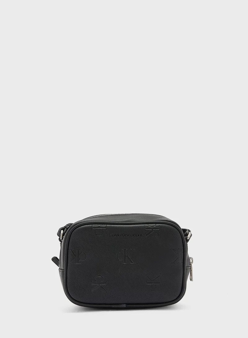 Calvin Klein Jeans Sleek All Over Printed Crossbody Bag