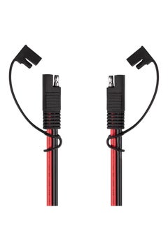 KASTWAVE Extension Cable 10AWG SAE to SAE Quick Disconnect Wire Harness SAE Connector for Solar Panel Battery Tender Motorcycle Cars Tractor 10 Gauge (1Meter)  - Image 1