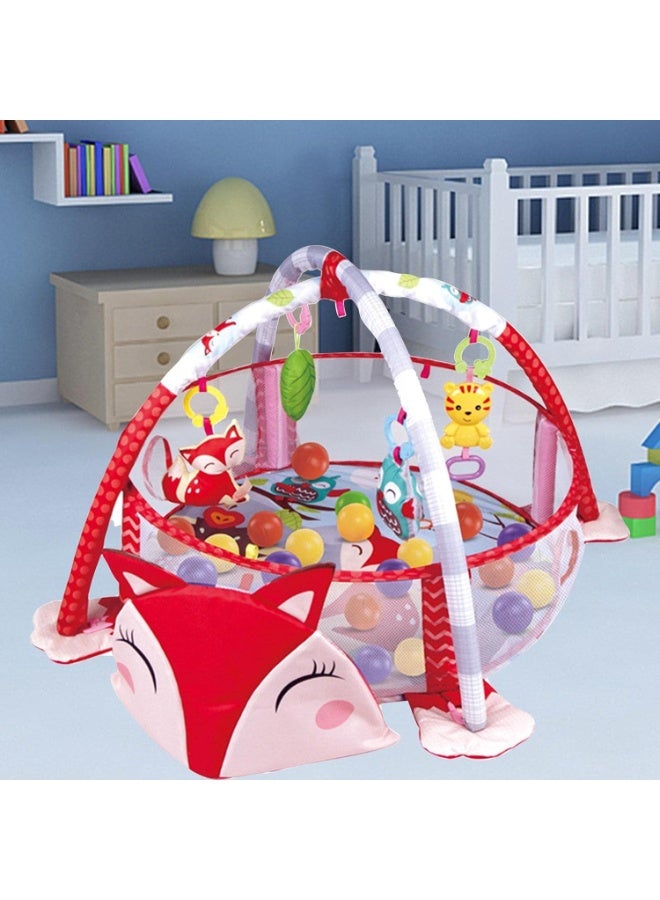 Factory Price Cute Fox Designed Activity Play Gym with Ball Pit - Image 2