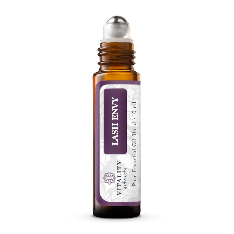 Vitality Extracts Lash Envy RollOn Eyelash Enhancing Serum Essential Oil Blend Castor Oil Thicker Fuller Looking Lashes Fatty Acids - Image 1