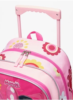 Disney Minnie Mouse Print 4-Piece Trolley Backpack Set  - Image 4