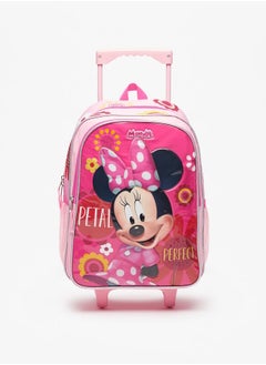 Disney Minnie Mouse Print 4-Piece Trolley Backpack Set  - Image 2