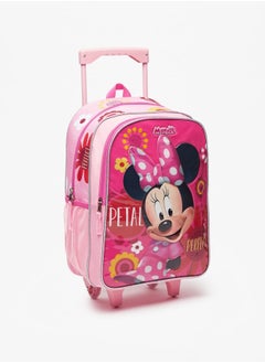 Disney Minnie Mouse Print 4-Piece Trolley Backpack Set  - Image 3