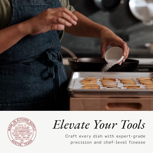 Madein Made In Cookware - Quarter Non Stick Sheet Pan - 3004 Aluminum - Professional Bakeware - Image 4