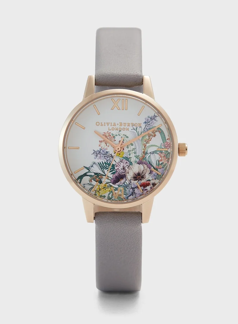 OLIVIA BURTON Enchanted Garden Analog Watch