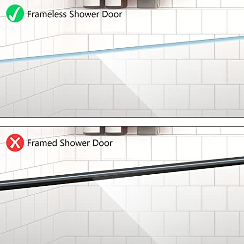 NINETREX Shower Door Hooks,Towel Hooks for Bathrooms Frameless Glass Door,Heavy Duty SUS 304 Stainless Steel Hook for Towels,Squeegee,Loofah,Shaver,Robe,2 Pack,Silver - Image 5
