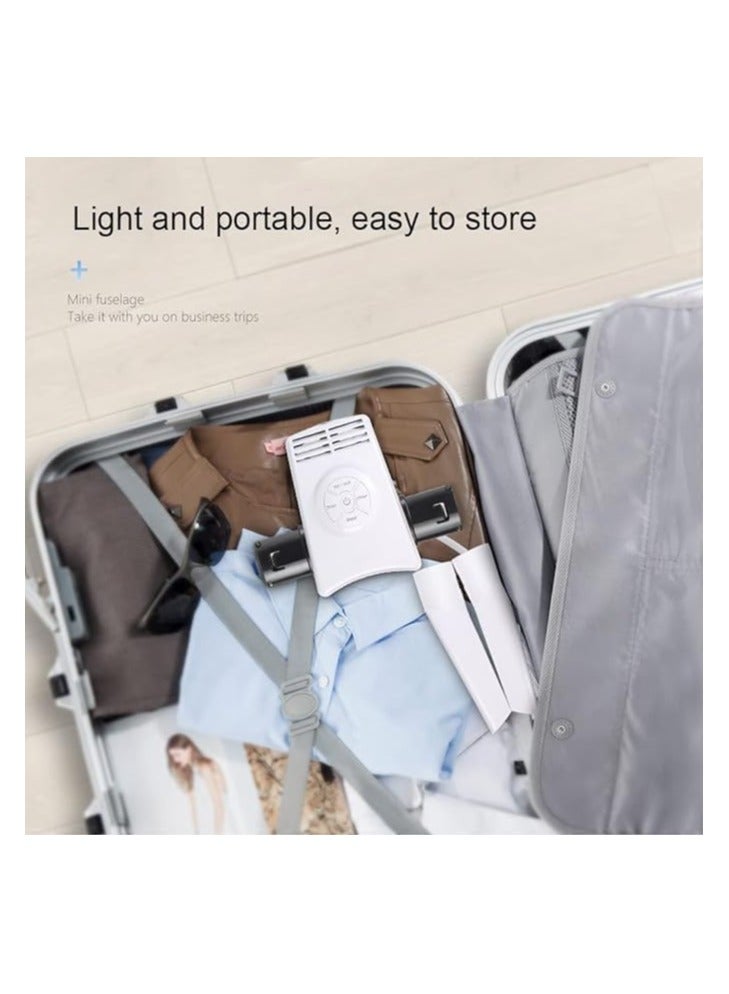 Portable Smart Electric Clothes Dryer With Hanger White 150W  - Image 2