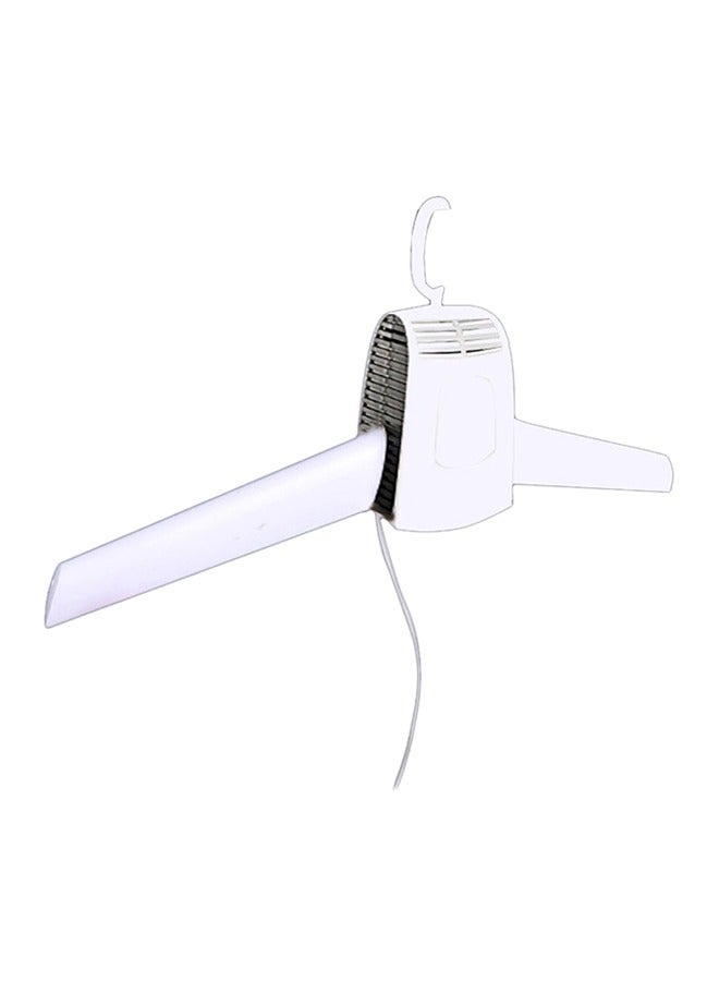 Portable Smart Electric Clothes Dryer With Hanger White 150W  - Image 1
