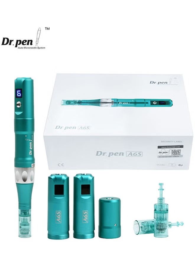 Dr.pen قلم المايكرونيدلنج المحترف ألتيمّا A6S أخضر  - Image 1