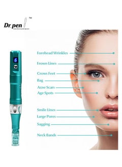 Dr.pen Ultima A6S Professional Microneedling Pen Green  - Image 2