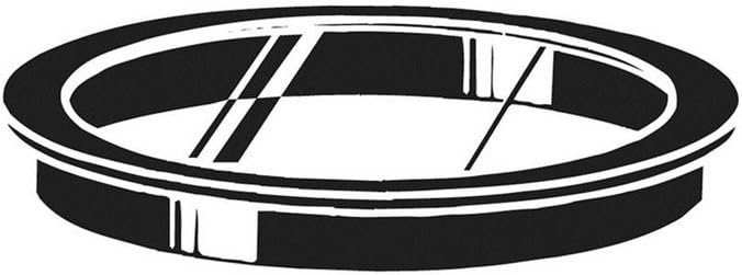 Kichler 4.75" Accessory Lens in Black, 9534BK, (4.75” W x 1” H) - Image 4