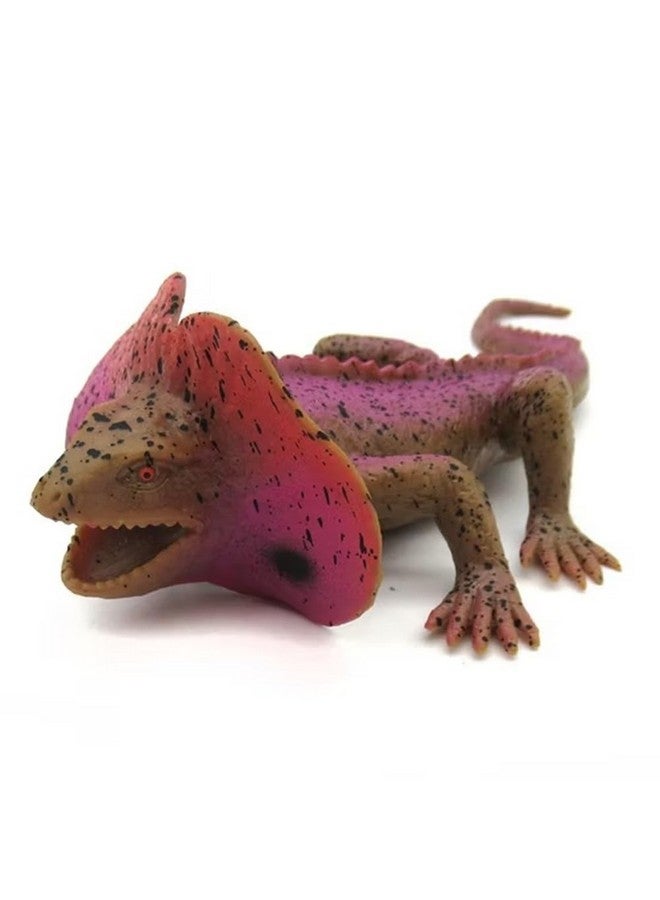 SUPER TOY Reptile Toy for Kids Realistic Gecko Lizard Figurine Rubber Animal Cold Blooded Lifelike Soft Prank Toys Educational Gift Boys Girls - Image 4