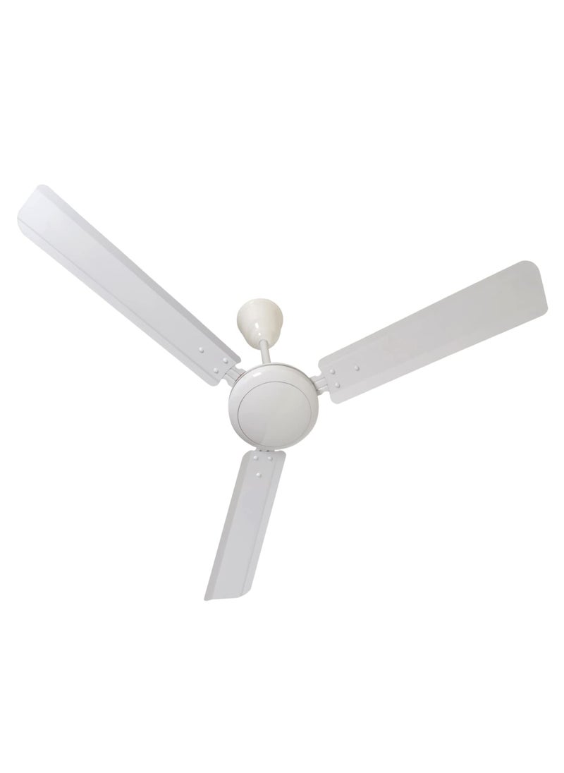 ESKON ESKON Ultra HighSpeed400 RPM 50Hz Frequency and 240A 1200 mm 3 Blade Ceiling Fan DELTA WHITE  - Image 1
