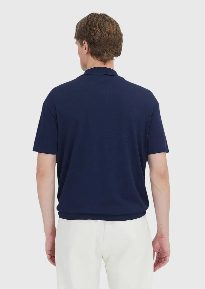 RAMSEY Navy Blue Knitwear