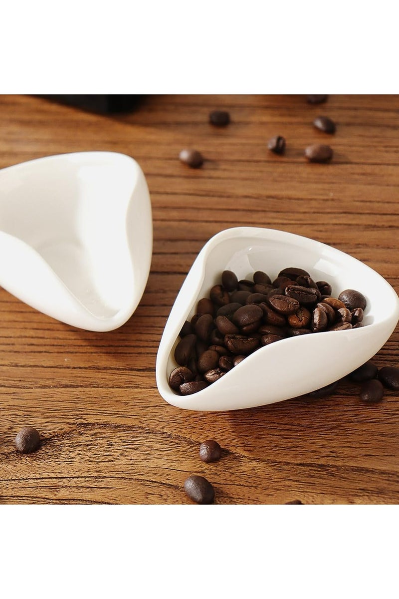 Oasisgalore Ceramic Coffee Measuring Cup with Scale for Beans and Powder  - Image 1