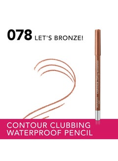 BOURJOIS PARIS قلم تحديد العيون المقاوم للماء من كونتور كلوبينج - 078 - ليتس برونز، 1.2 جرام  - Image 2