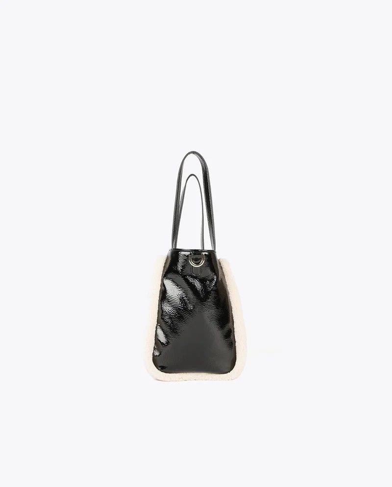Lola Casademunt Shiny faux leather bag