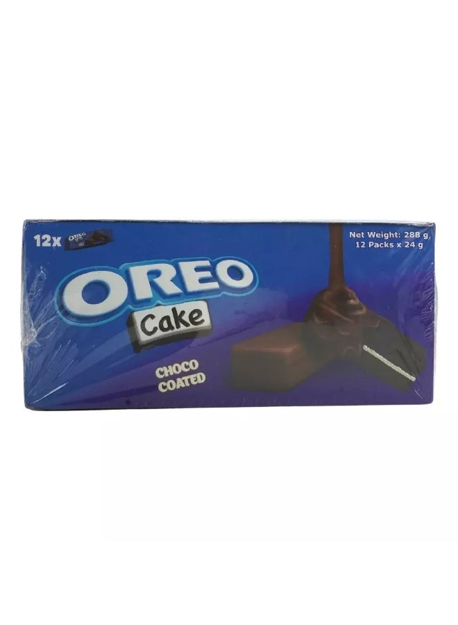 Oreo Cake with Chocolate Coated, 24gms Per Piece- Pack of 12 Pieces - Image 3