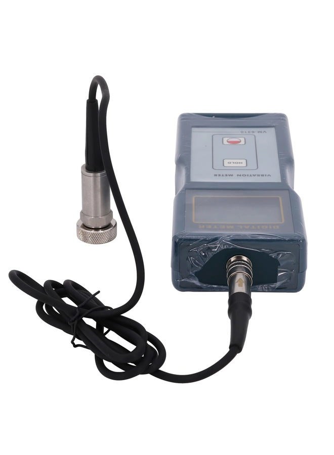 HOJILA مقياس الاهتزاز الرقمي VM-6310 VM6310 جهاز تحليل الاهتزاز لاختبار الآلات المتحركة بسرعة 0.01~199.9 مم/ثانية - Image 4