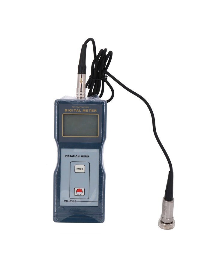 HOJILA مقياس الاهتزاز الرقمي VM-6310 VM6310 جهاز تحليل الاهتزاز لاختبار الآلات المتحركة بسرعة 0.01~199.9 مم/ثانية - Image 1