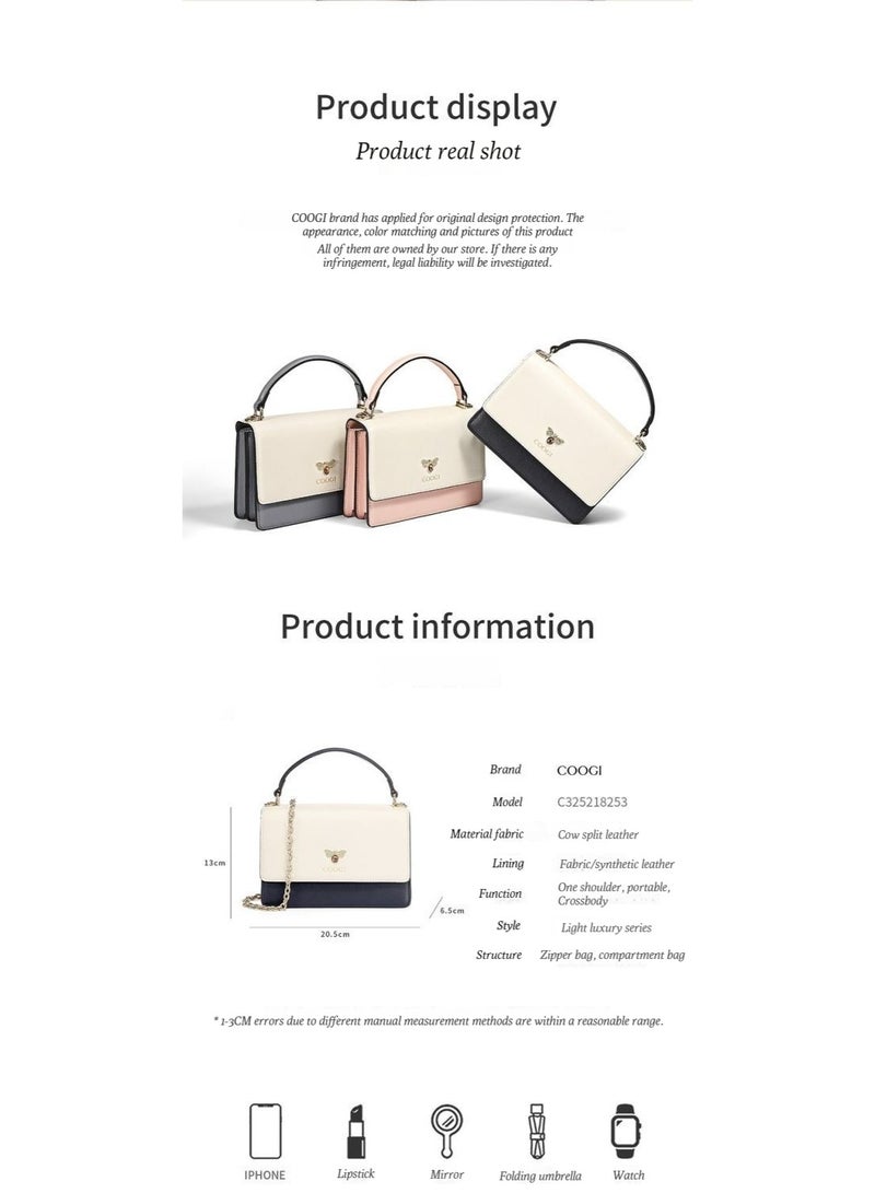 COOGI Women's New Style Multi-functional Daily Commuting Shoulder Bag with Underarm Strap Lightweight Luxury Small Bag - Image 3