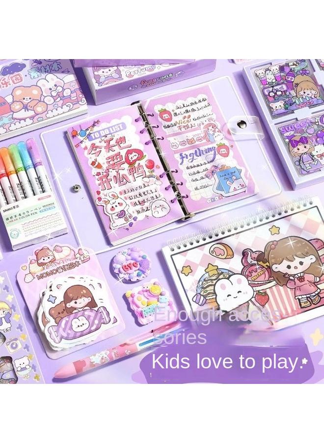 Bluejw Toy Girl 8-12 Years Old Hand Account 10 Birthday Gift Girl 6 Sticker Girl 9 Net Red 10 Children 7 Gift Box - Image 3