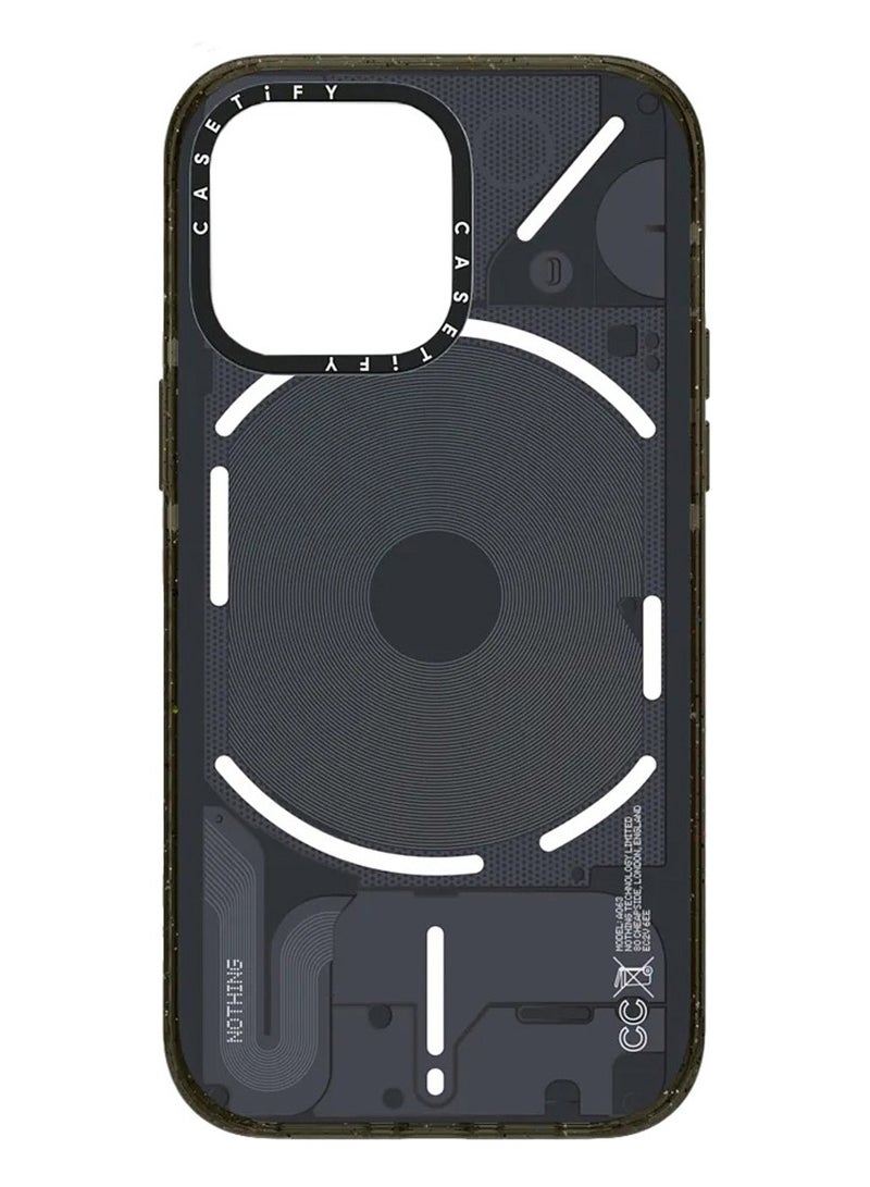 Casetify Case for iPhone 15 Case Magnetic Adsorption Phone Cover Nothing Design