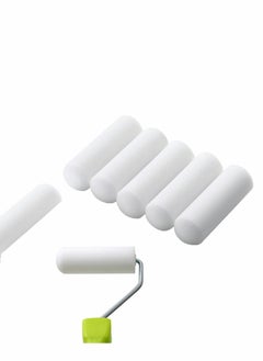 Excefore 30Pcs Foam Paint Roller Covers, Foam Paint Roller 4 Inch Sponge Paint Roller, High-Density Foam Brings Smooth Finishes, Perfect for Cabinets, Cupboards, Doors, etc.  - Image 1
