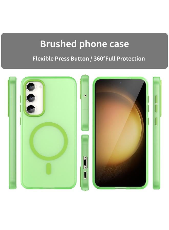 اس-توب جراب لهاتف Samsung Galaxy S23+ 5G MagSafe Frosted شفاف TPU + PC جراب هاتف بتغطية كاملة - Image 2