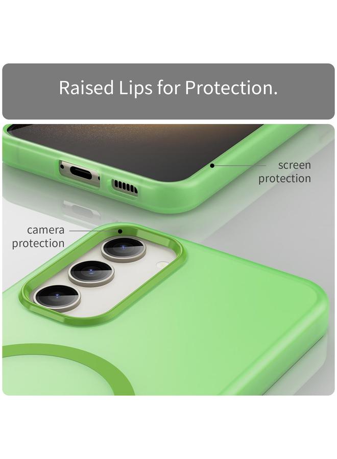 اس-توب جراب لهاتف Samsung Galaxy S23+ 5G MagSafe Frosted شفاف TPU + PC جراب هاتف بتغطية كاملة - Image 5