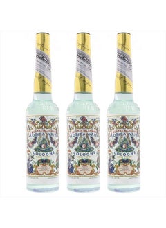 Lanman & Kemp Authentic Real Florida Water Cologne كولونيا فلوريدا ووتر 7.5 أونصة - ثلاث (3) زجاجات بلاستيكية 