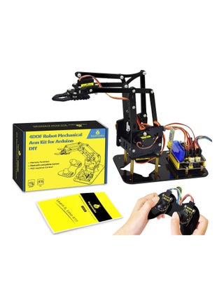 Keyestudio Robot Arm Starter Kit For Arduino Coding Robotics Toys For Adults Teens And Kids Electronic Programming Project STEM Education - pzsku/Z3944043709B8CF24A958Z/45/_/1660826937/7be09644-51fb-4996-87da-f035ade81068