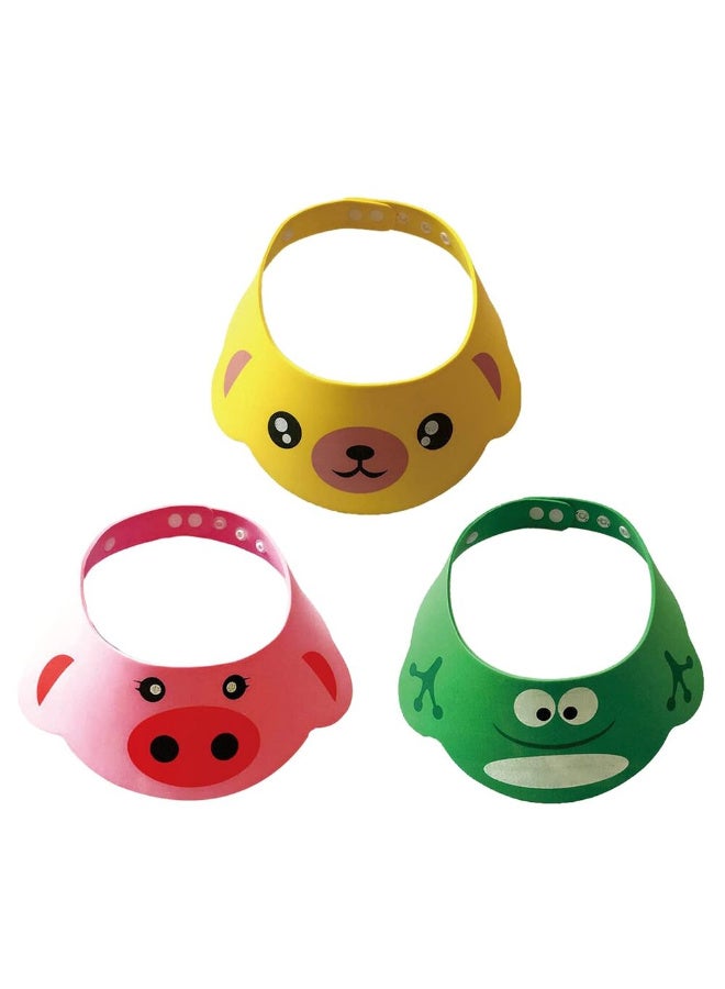 MiniMe Kids Foam Shampoo Visor | Animal Face Design | Adjustable Snap Fit | 6-96 Months | Waterproof EVA Foam | Prevents Water & Shampoo Entry | Easy to Clean - Image 4