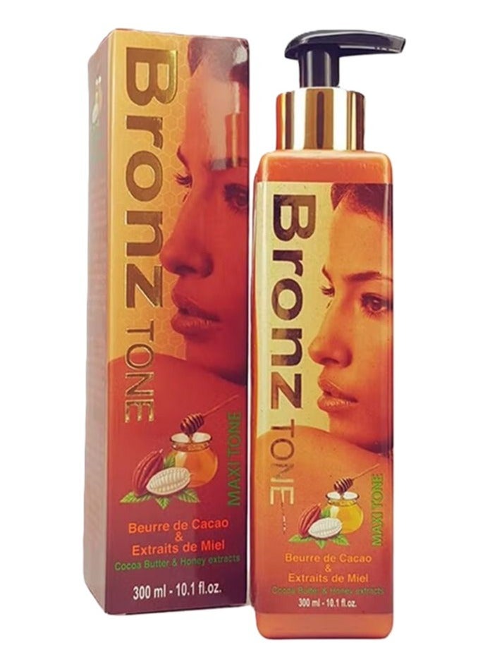 Bronz Tone Maxi Beurre de Cacao And Extraite De Miel Lotion 300 ML - Image 1