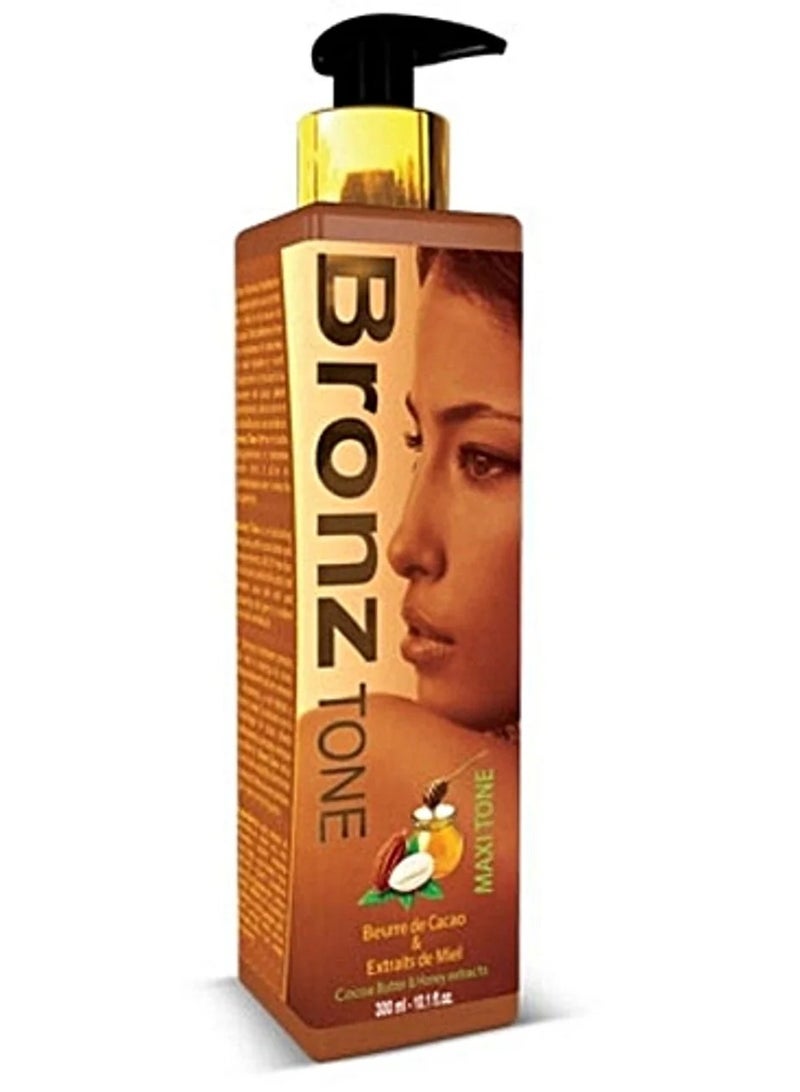 Bronz Tone Maxi Beurre de Cacao And Extraite De Miel Lotion 300 ML - Image 2