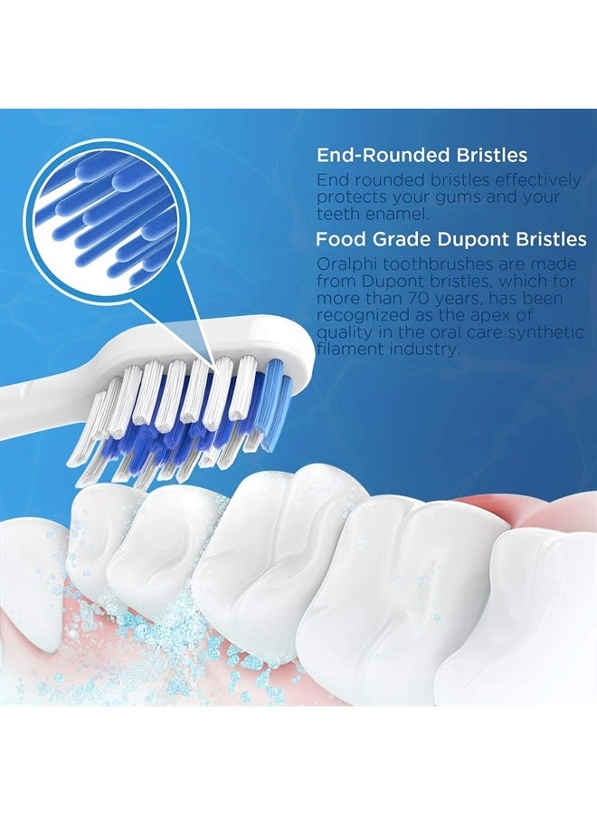Oralphi Toothbrush Replacement Heads for Waterpik Complete Care 5.0/9.0 (CC-01/WP-861), STRB-4WW, (4-Pack, White) - Image 5
