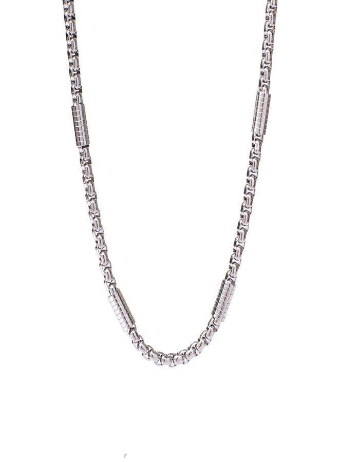 SALTY ALPHA Anti Tarnish Stainless Steel Sleek Neck Chain for Men | Stylish Necklace | Jewellery Accessories for Boys | Minimal Jewelry | Gifts for Boyfriend & Husband | Marriage, Birthday | Gift for Valentine Day - Image 1