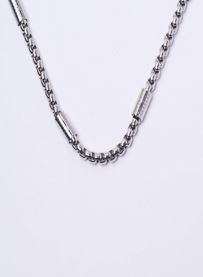 SALTY ALPHA Anti Tarnish Stainless Steel Sleek Neck Chain for Men | Stylish Necklace | Jewellery Accessories for Boys | Minimal Jewelry | Gifts for Boyfriend & Husband | Marriage, Birthday | Gift for Valentine Day - Image 5