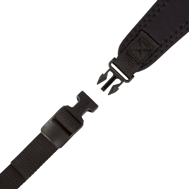 OP/TECH USA Super Classic Combo Camera Strap Kit - Black, Adjustable Neoprene DSLR Strap, Comfortable and Durable Convertible Camera Strap for Photographers, Made in USA - Image 5