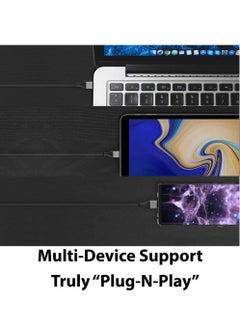 Excefore USB C to HDMI Cable, 4K@60Hz Type C to HDMI Cord 6ft  - Image 3